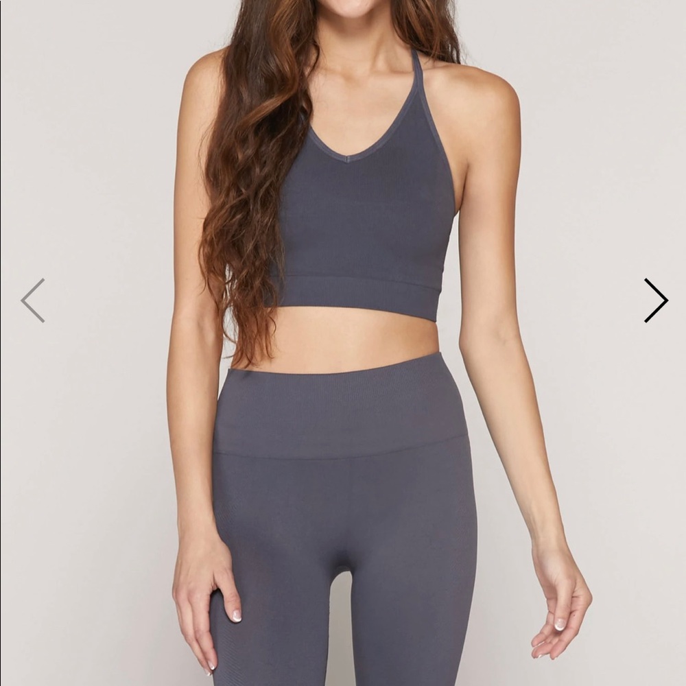 Spiritual Gangster Icon T back sports bra - NO TAGS NEVER WORN